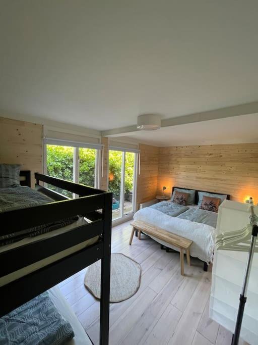 יוליאנאדורפ Modern Beach House For 12 Pers! With Jacuzzi מראה חיצוני תמונה